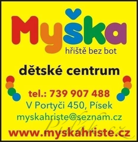 1. obrázek Myška- hříště bez bot- Písek