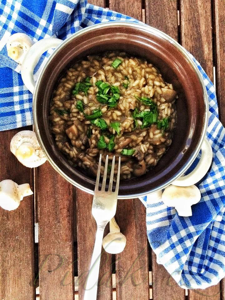 1. obrázek Hríbové risotto