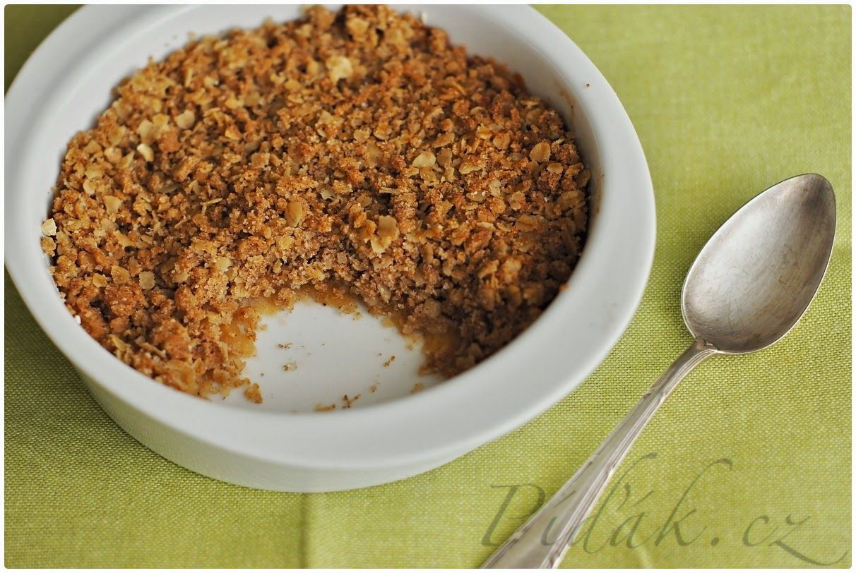 1. obrázek Jablečný krambl (crumble)