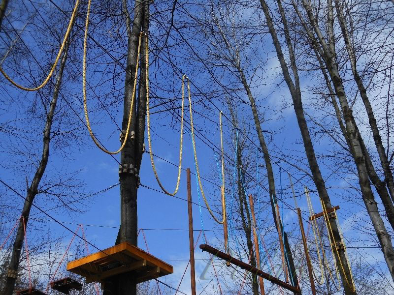 1. obrázek Lanové bludiště-outdoor centrum Helfštýn