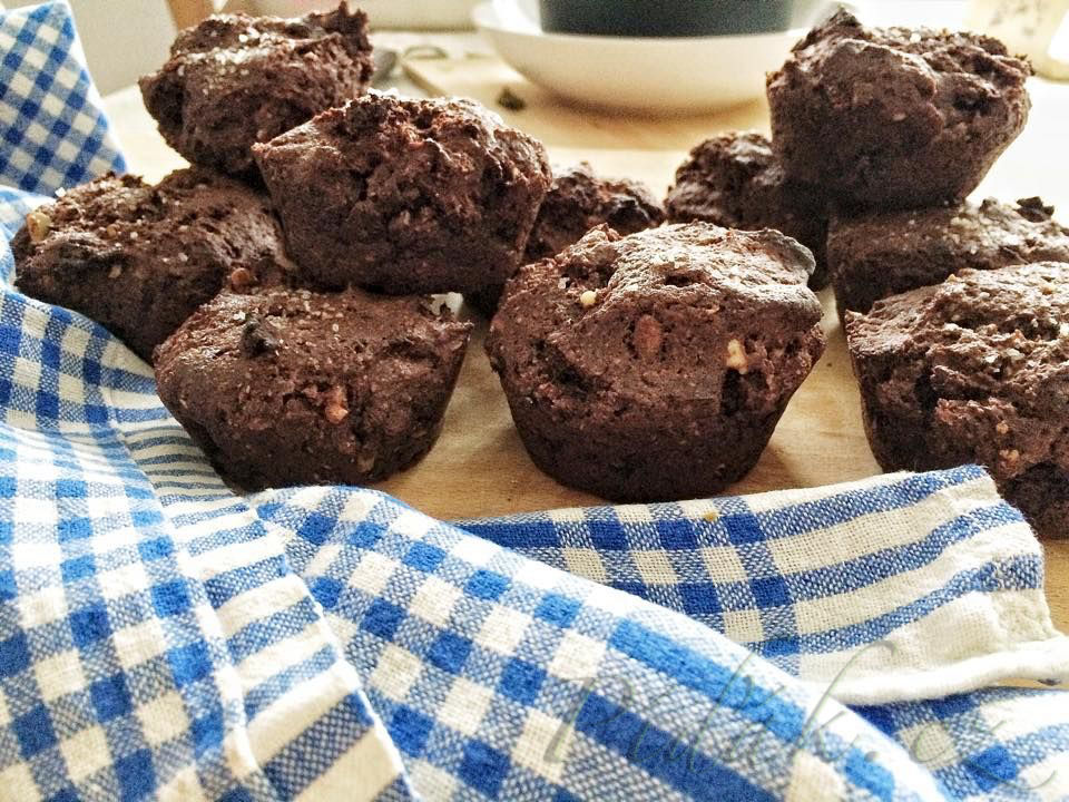 1. obrázek Čoládové muffiny s andskou soľou