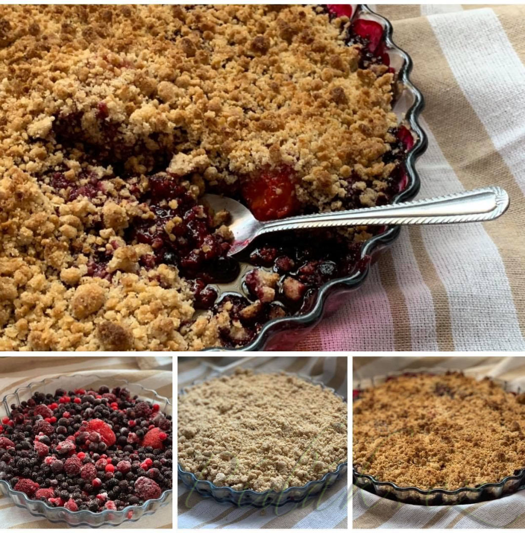 1. obrázek Crumble s lesním ovocem by Romča