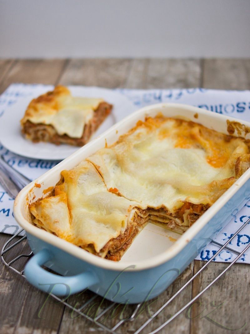 1. obrázek Boloňské lasagne