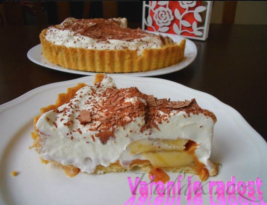 1. obrázek Banoffee pie - koláč s banány a karamelem