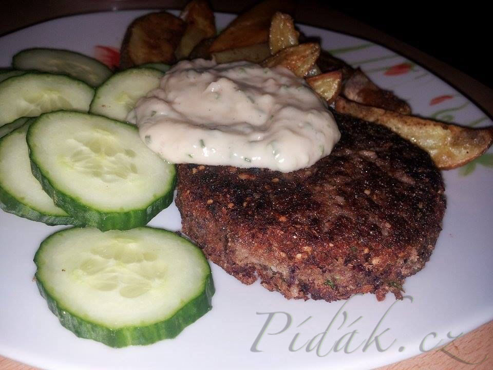 1. obrázek VeganglutenFreebean burger - VGFBB - Fazolové burgery