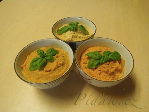 1. obrázek Cizrnová pomazánka - Hummus