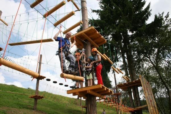 1. obrázek Lanový park - Active Park Lipno