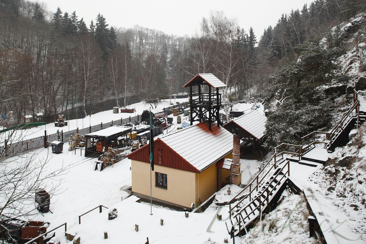 1. obrázek Hornický skanzen - Štola Prokop - Stříbro