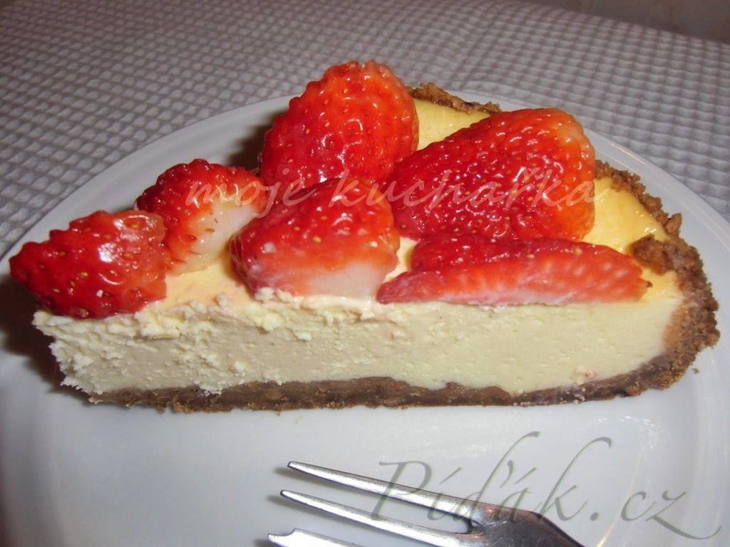 1. obrázek Cheesecake s jahodami