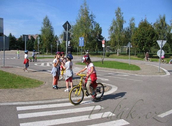 1. obrázek Dopravní hřiště- Chaplinovo náměstí- Praha