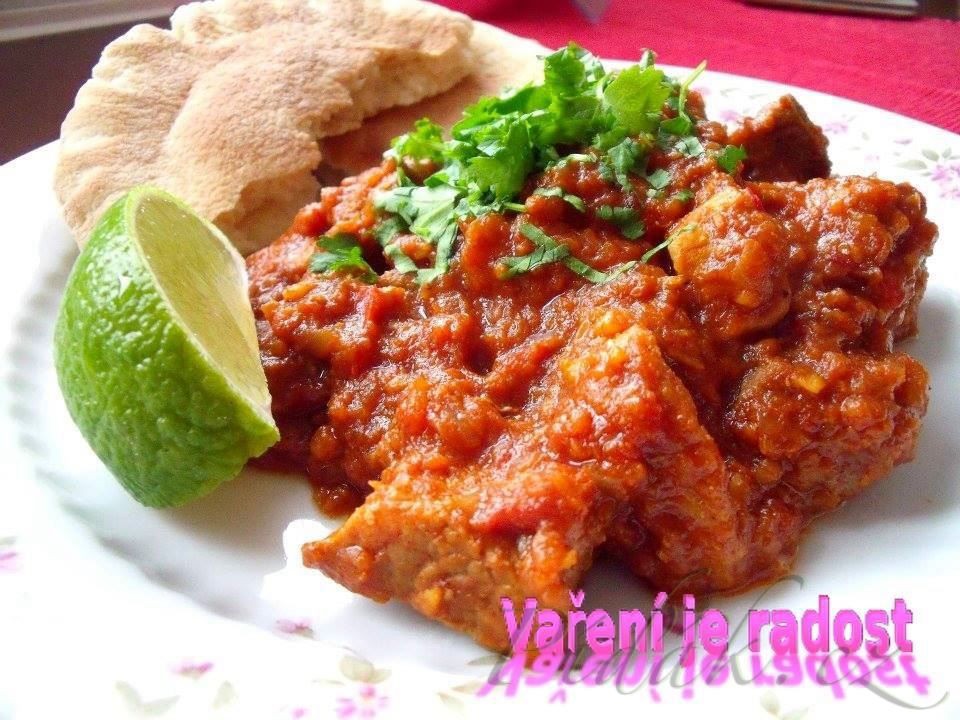 1. obrázek Vepřové vindaloo