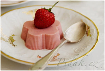 Obrázek Jahodová panna cotta