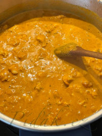 4. obrázek Butter chicken 