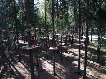 2. obrázek Lanový park Sambar- Kladno 