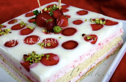 Obrázek Torta giardino di fragole di Luca Montersino 