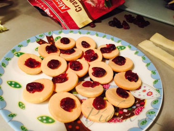 5. obrázek Cheese biscotti with leek and cranberries