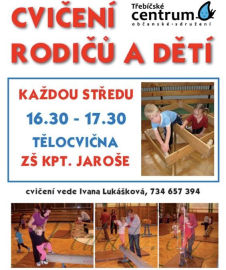 Obrázek Cvičení rodičů a dětí - Třebíč