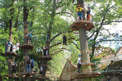 4. obrázek Lanový park Bisport- Týnec nad Sázavou