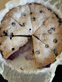 5. obrázek Borůvkové scones ze špaldy